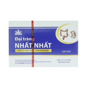 Thuốc Đại Tràng Nhất Nhất hỗ trợ điều trị viêm đại tràng, rối loạn tiêu hóa (20 viên)