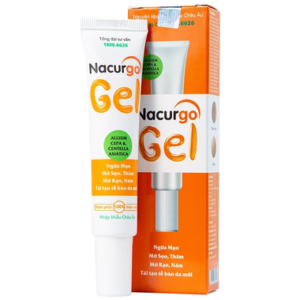 Gel Nacurgo giúp giảm thâm, mờ sẹo (20g)