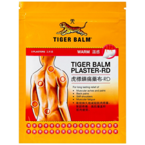 Cao dán Tiger Balm Plaster-RD giảm mỏi, đau nhức cơ (10cm x 14cm)