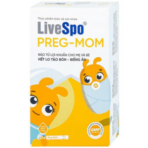 Thực phẩm bảo vệ sức khỏe LiveSpo® Preg-Mom (20 ống x 5ml)