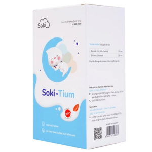 Thực phẩm bảo vệ sức khoẻ Soki-Tium (12 gói)