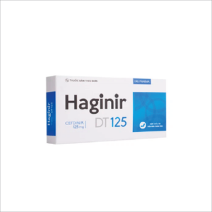 Thuốc Haginir DT 125mg điều trị nhiễm khuẩn (2 vỉ x 10 viên)