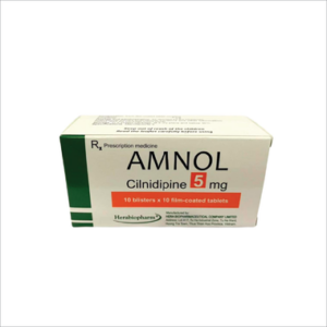 Thuốc Amnol 5mg Hera điều trị tăng huyết áp (10 vỉ x 10 viên)