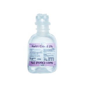 Dịch truyền Natri Clorid 3% Fresenius Kabi bổ sung natri clorid (100ml)