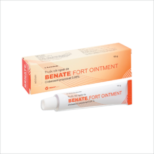 Thuốc bôi ngoài da Benate Fort Ointment điều trị viêm da, vảy nến (10g)