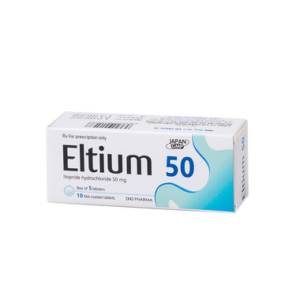 Thuốc Eltium 50 DHG điều trị những triệu chứng viêm dạ dày mạn tính (5 vỉ x 10 viên)