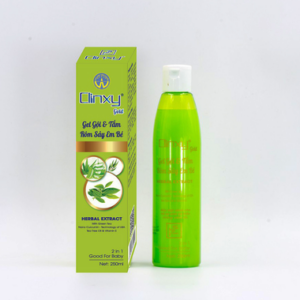 Gel tắm gội Clinxy Gold kháng khuẩn, chống nấm ở trẻ em (chai 250ml)