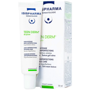 Kem Isis Teenderm Alpha Pure hỗ trợ giảm mụn trứng cá (30ml)