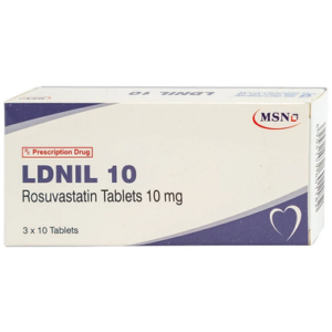 Thuốc LDNIL 10 hỗ trợ điều trị tăng cholesterol (Hộp 30 viên)