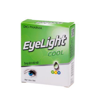 Thuốc nhỏ mắt Eyelight Cool DHG làm mát, giữ ẩm mắt, ngắn ngừa cận thị tiến triển (10ml)