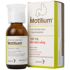 Hỗn dịch uống Motilium Janssen điều trị triệu chứng nôn và buồn nôn (100ml)