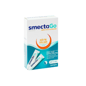 Thuốc Smecta Go điều trị tiêu chảy cấp (12 gói x 10g)