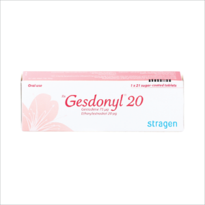 Thuốc Gesdonyl 20 thuốc tránh thai hằng ngày (1 vỉ x 21 viên)