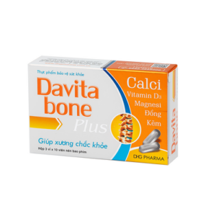 Thực phẩm bảo vệ sức khỏe Davita Bone Plus (30 viên)