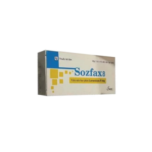 Thuốc Sozfax 8mg chống viêm, giảm đau (3 vỉ x 10 viên)