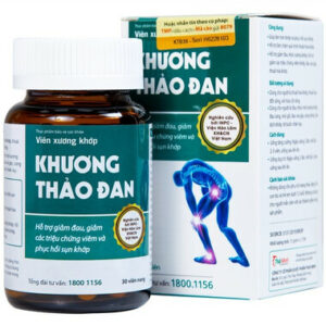 Thực phẩm bảo vệ sức khỏe viên xương khớp Khương Thảo Đan (30 Viên)