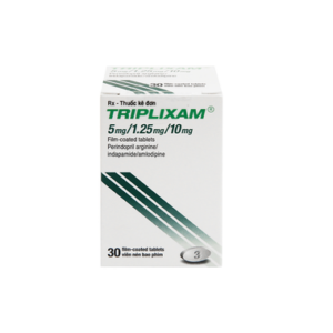 Thuốc Triplixam 5mg/1.25mg/10mg Servier điều trị tăng huyết áp (30 viên)