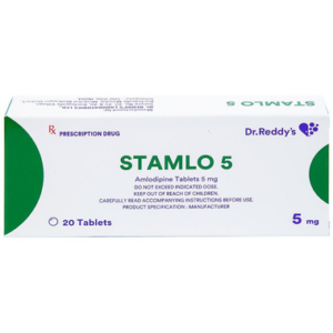 Thuốc Stamlo 5mg Dr.Reddy's điều trị tăng huyết áp (2 vỉ x 10 viên)