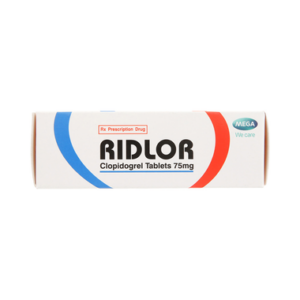 Thuốc Ridlor 75mg trị rối loạn nghẽn mạch máu (3 vỉ x 10 viên)