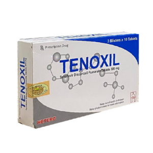 Thuốc Tenoxil 300mg điều trị viêm gan B mạn tính (3 vỉ x 10 viên)