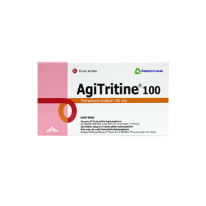 Thuốc Agitritine 100mg trị các chứng rối loạn chức năng tiêu hóa (10 vỉ x 10 viên)