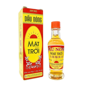 Dầu Nóng Mặt Trời OPC Điều Trị Nhức Mỏi, Tê Thấp, Đau Lưng, Cảm Mạo, Cúm (Chai 20ml)