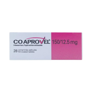 Thuốc Coaprovel 150mg/12.5mg điều trị tăng huyết áp nguyên phát (2 vỉ x 14 viên)