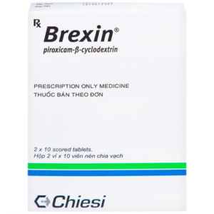 Thuốc Brexin 20mg giảm đau, kháng viêm xương khớp (2 vỉ x 10 viên)