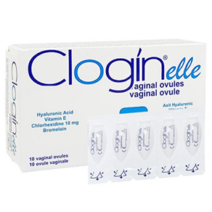 Viên đặt âm đạo Clogin Elle hỗ trợ điều trị viêm nhiễm (2 vĩ x 5 viên)