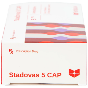 Thuốc Stadovas 5mg Cap Stella điều trị tăng huyết áp (3 vỉ x 10 viên)