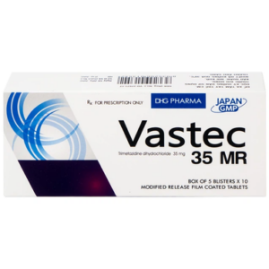 Thuốc Vastec 35 MR DHG điều trị đau thắt ngực ổn định (5 vỉ x 10 viên)