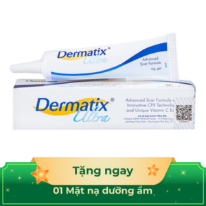 Kem bôi dạng gel Dermatix Ultra hỗ trợ làm mờ sẹo hiệu quả (15g)