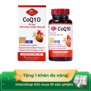 Thực phẩm bảo vệ sức khỏe viên nang CoQ10 100mg (60 viên)