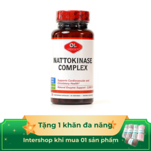 Thực phẩm bảo vệ sức khoẻ viên nang Nattokinase Complex (30 Viên)