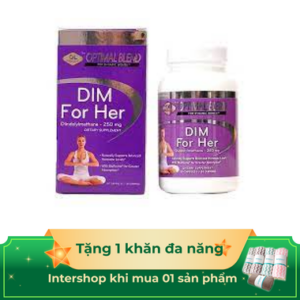 Thực phẩm bảo vệ sức khỏe Dim For Her 250mg (30 viên)