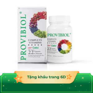 Thực phẩm bảo vệ sức khỏe Provibiol Vitamin (30 viên)