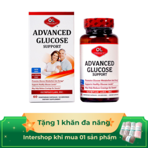 Thực phẩm bảo vệ sức khỏe Advanced Glucose Support (60 viên)