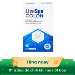 Dung dịch LiveSpo Colon bổ sung vi sinh vật có lợi, kích thích và tăng cường tiêu hóa (20 ống x 5ml)