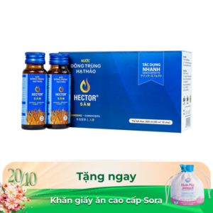 Nước Đông Trùng Hạ Thảo Hector Sâm (10 chai x 50ml)