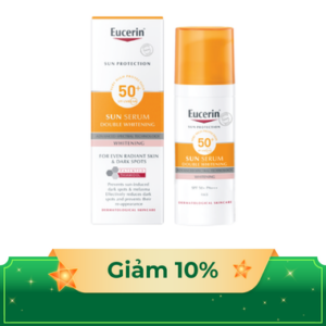 Kem chống nắng giảm thâm nám và dưỡng trắng da Eucerin Sun Serum Double Whitening SPF50+ (50ml)