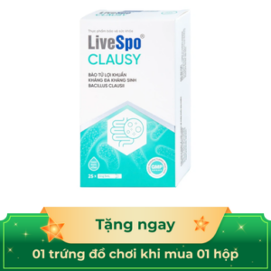 Thực phẩm bảo vệ sức khỏe Livespo Clausy (10 ống x 5ml)