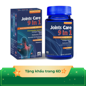 Thực phẩm bảo vệ sức khỏe Faroson Joints Care 9 in 1 (60 viên)