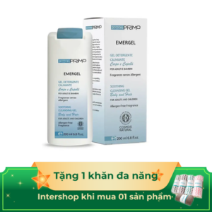 Sữa tắm gội hữu cơ cho da nhạy cảm Dottorprimo Emergel (200ml)