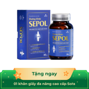 Thực phẩm bảo vệ sức khỏe dưỡng khớp Sepol (30 viên)