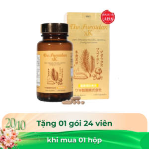 Thực phẩm bảo vệ sức khỏe The Fucoidan xK (180 viên)