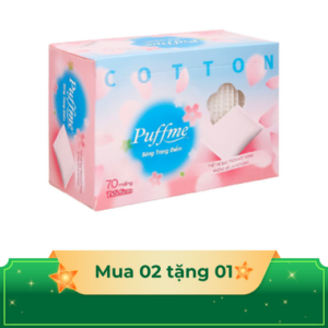 Bông tẩy trang Puffme dạng túi (70 miếng)