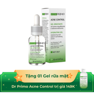 Gel dưỡng ẩm giảm mụn DottorPrimo Acne Control Hydrating (30ml)