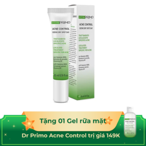 Kem DottorPrimo Acne Control Ozone Dry Spot Day ngừa mụn ban ngày (15ml)