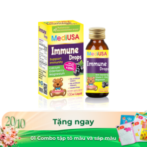 Thực phẩm bảo vệ sức khỏe MediUSA Immune Drops (100mL)