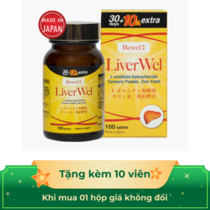 Thực phẩm bảo vệ sức khỏe Bewel Liverwel (100 viên)